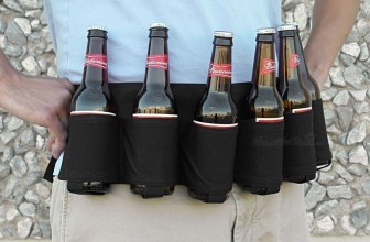 6er Biergürtel Flaschen-/Dosen-Halterung für 6,89€ inkl. Versand