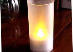 LED Teelicht im Glas mit Sound Sensor für 1,13€ inkl. Versand