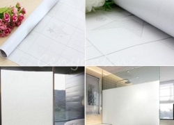 Glasdekorfolie Sichtschutzfolie für 4,48€ inkl. Versand