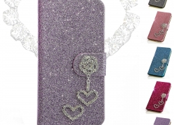 Bookstyle Glitzer Handytasche für 9,90€ inkl. Versand!