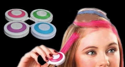 1 x 4-er Set hot huez Haarpuder für 3,86 Euro inklusive Versand