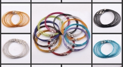 10/100 x Leder Halskette/Halsband Surf Style ab 1,97€ inkl. Versand