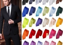Schmale Herren Business Krawatte ab 1,00€ inkl. Versand