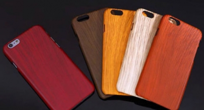 1 x iPhone6/6 Plus ultradünne Holzimitat Hülle für 2,79 Euro inklusive Versand