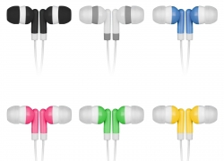 3x In Ear Ohrhörer Stereo für iPod/iPhone/HTC/Mp3 Player etc. für 3,89€ inkl. Versand