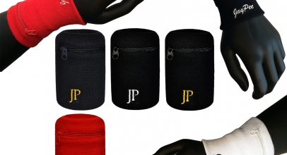 JayPee Funktions-Schweißband mit praktischer Tasche und Reißverschluss ab 4,95€ inkl. Versand