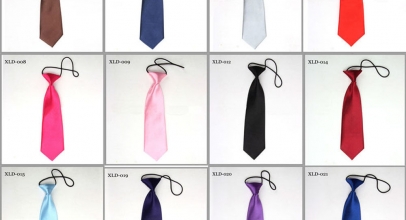 Kinder/Jungen Krawatte aus Polyester mit Gummiband für 1,39€ inkl. Versand
