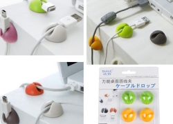 6x Kabelhalter “CableDrop” für 1,00€ inkl. Versand