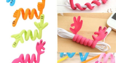 1 x Lustiger “Finger” Kabelaufwickler für 3,92 Euro inklusive Versand