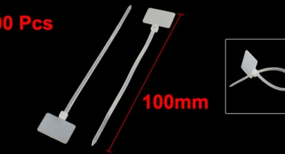 100 x Kabelbinder mit Beschriftungsfeld für 4,25 Euro inklusive Versand