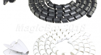 Kabelschlauch mit Führungsclip für 3,89€ inkl. Versand