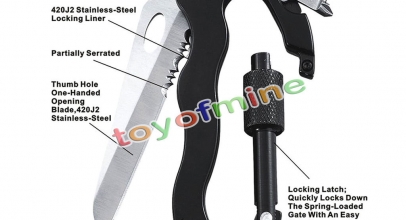 Multifunktion Karabiner Outdoor Tool für 3,79€ inkl. Versand