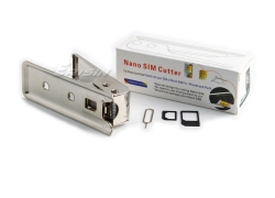 Nano Micro Sim Kartenschneider/Cutter + 2 Adapter für iPhone5/4/iPad für 2,23€ inkl. Versand