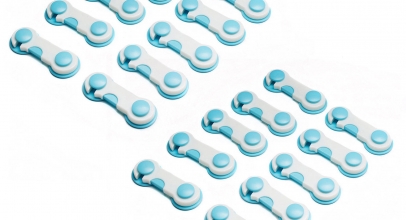 20x Schubladen/Schrank Kindersicherung für 7,91€ inkl. Versand