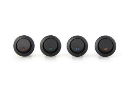 4x Kippschalter Ein-/Ausschalter mit LED Anzeige für 1,68€ inkl. Versand