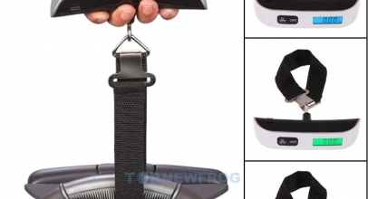 Digitale elektronische Gepäck-/Hängewaage 10g–50kg für 3,67€ inkl. Versand