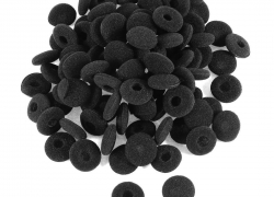 100x Schaumstoff-Ohrpolster Kopfhörerüberzüge für 1,24€  inkl. Versand