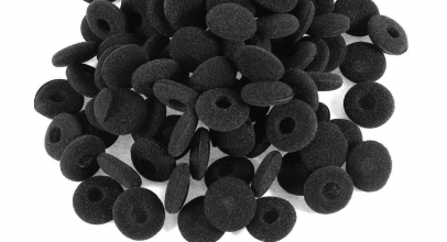 100x Schaumstoff-Ohrpolster Kopfhörerüberzüge für 1,24€  inkl. Versand