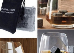 9x Stein-/Kühlwürfel mit Aufbewahrungsbeutel für 4,03€ inkl. Versand