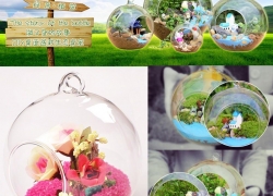 Glaskugel Teelichthalter für 1,46€ inkl. Versand