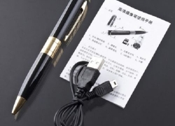 HD Kugelschreiber Spionagekamera mit Audio und Video + USB Kabel für 5,80€ inkl. Versand