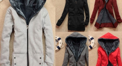 Lange Hoodie Damen Kapuzen Sweatjacke ab 11,98€ inkl. Versand