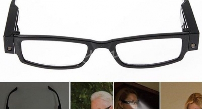 Lesebrille mit zwei zuschaltbaren LEDs für 2,05€ inkl. Versand