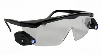 Schutzbrille mit LED Leuchten für 8,85€ inkl. Versand