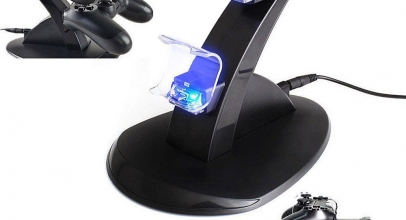 Duale PS4 Controller LED Ladestation + USB-Kabel für 6,88€ inkl. Versand