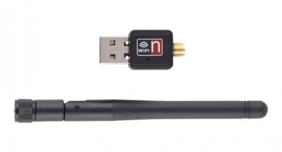 Mini USB Wireless Lan Adapter mit Antenne (150 Mbit/s) für 2,88€ inkl. Versand