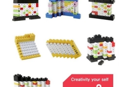 1 x Kalender-Set Bausteine im “Lego” Design für 7,54 Euro inklusive Versand