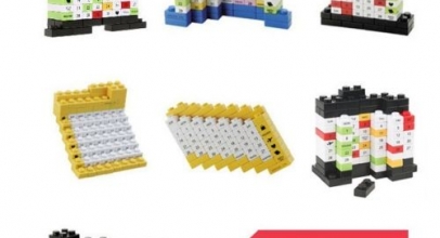 1 x Kalender-Set Bausteine im “Lego” Design für 7,54 Euro inklusive Versand
