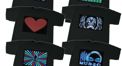 Animiertes LED T-Shirt für 12,99€ inkl. Versand