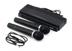 Professionelles Dual Wireless-Mikrofonsystem Set für 16,30€ inkl. Versand