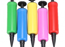 Mini Kunststoff-Luftballonpumpe/Handpumpe für 1,00€ inkl. Versand