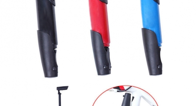 Faltbare Mini Fahrradpumpe + 3 Adapter für 2,74€ inkl. Versand