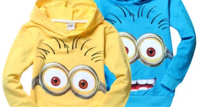 1 x Minion Goggle Face Kapuzensweatshirt für 8,01 Euro inklusive Versand