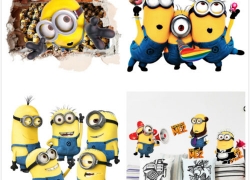 Minions Wandtattoo/Wandsticker Set ab 1,66€ inkl. Versand
