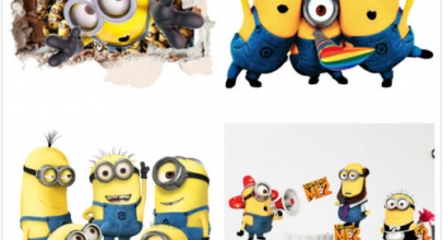 Minions Wandtattoo/Wandsticker Set ab 1,66€ inkl. Versand