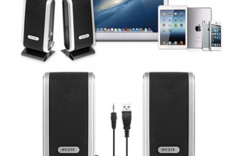 1 Paar USB 2.0 Multimedia Mini Boxen/Lautsprecher für PC/Laptop/Notebook für 6,96€ inkl. Versand