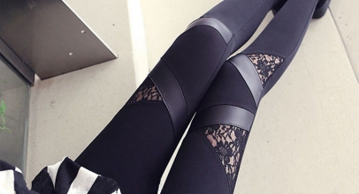 Damen Netz Leggings/Strumpfhose für 4,08€ inkl. Versand