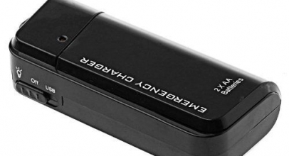 AA-Batterie Notfall/Travel USB-Ladegerät mit LED-Licht für 2,41€ inkl. Versand