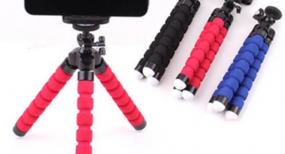 Universal Octopus Tripod/Stativanschluss + Kamera/Handy-Halter für 2,25€ inkl. Versand