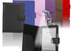 1 x Amazon Kindle4/5 Luxus PU-Ledertasche mit LED-Licht ab 6,69 Euro inklusive Versand