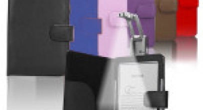 1 x Amazon Kindle4/5 Luxus PU-Ledertasche mit LED-Licht ab 6,69 Euro inklusive Versand