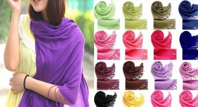 Pashmina Schal Überwurf Stola für 3,70€ inkl. Versand