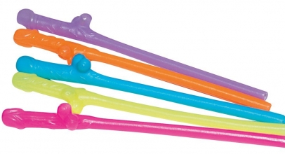 10 Stück Penis-Strohhalme ab 1,43€ inkl. Versand