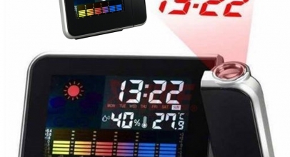 1 x Projektionswecker mit Temperaturanzeige für 9,80 Euro inklusive Versand