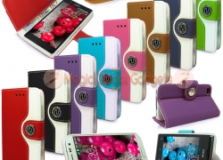1 x Stilvolles Retro PU-Leder Wallet Case für verschiedene Handymodelle ab 5,77 Euro inklusive Versand
