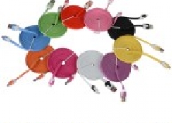 Flaches Micro USB Sync/Daten Kabel für Samsung/HTC/Nokia etc. für 1,00€ inkl. Versand
